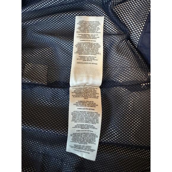 Columbia Omni Tech Jacket Size 4X Navy Zip Rain Coat - Picture 5 of 10